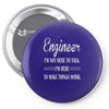 i'm not here to talk Pin-back button