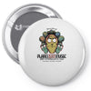 planet music Pin-back button
