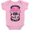 I Have A Pretty Granddaughter Gun A Shovel And An Alibi Baby Bodysuit