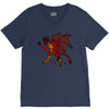 pug V-Neck Tee
