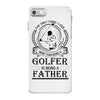 Golfer Father iPhone 7 Case