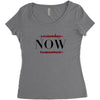 Yesterday Now Tomorrow Women's Triblend Scoop T-shirt