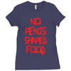 no penis shaped food Ladies Fitted T-Shirt