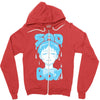 sad boy Zipper Hoodie