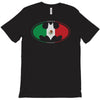 bat man mexican flag mexico logo T-Shirt