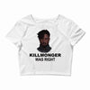 erik killmonger Crop Top