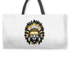 native american chief bear Weekender Totes