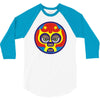lucha libre    yellow 3/4 Sleeve Shirt