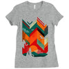 bike ride Ladies Fitted T-Shirt