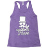 groom's posse Racerback Tank