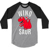 wino saur 3/4 Sleeve Shirt