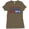 underwood 2016 flag house of cards Ladies Fitted T-Shirt