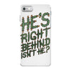 zombie right behind iPhone 7 Case