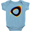 orbital wonky style Baby Onesie