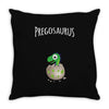 Pregosaurus Boy Throw Pillow