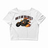 ride it like you stole it Crop Top