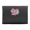 my valentine is a fictional character Accessory Pouches