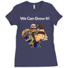 we can grow it! Ladies Fitted T-Shirt