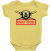 bad dog 5 Baby Bodysuit