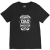 Super Cool Dad Of A Freaking Awesome Daughter V-Neck Tee