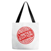 edition red Tote Bags