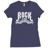 rock is dead paper killed it Ladies Fitted T-Shirt