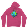 animal polygon around the planet Unisex Hoodie
