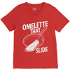 omelette that slide V-Neck Tee