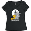 peanut wars Women's Triblend Scoop T-shirt