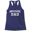 awesome dad Racerback Tank