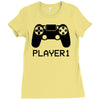 player stick Ladies Fitted T-Shirt