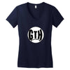 THE GITARIS Women's V-Neck T-Shirt