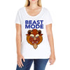 Beast Mode Ladies Curvy T-Shirt