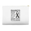diabetes awareness Accessory Pouches