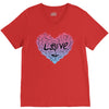 love (4) V-Neck Tee
