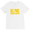 gone squatchin V-Neck Tee