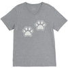 dog paws set of 2 V-Neck Tee