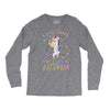 Unicorns are born in December Long Sleeve Shirts