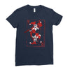 quinn of heart Ladies Fitted T-Shirt