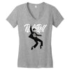 Elvis Presley Rock N Roll Women's V-Neck T-Shirt