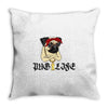 PUG LIFE Throw Pillow