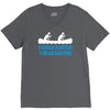 paddle faster i hear banjos V-Neck Tee