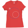 Outside Circle Ladies Fitted T-Shirt