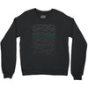 linear landscape Crewneck Sweatshirt
