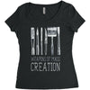 war paint Women's Triblend Scoop T-shirt