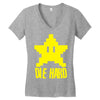 die hard Women's V-Neck T-Shirt