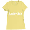 Radio Club logo Ladies Fitted T-Shirt