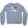 i love sushi Crewneck Sweatshirt