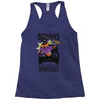 brooms are for amateurs Racerback Tank