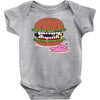 monster burger Baby Onesie